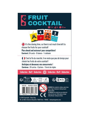 Feux Follets : Fruit Cocktail - Don't Panic Games