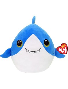 Peluche Ty Squish a Boos Small - Finsley le Requin