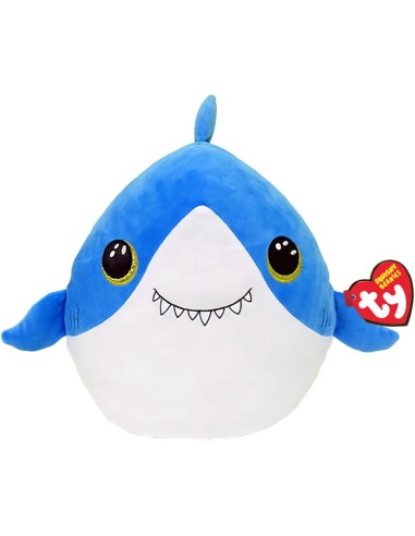 Peluche Ty Squish a Boos Small - Finsley le Requin