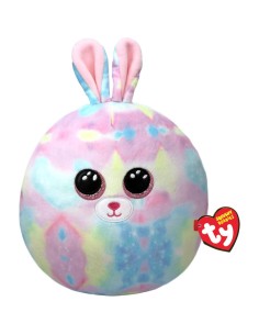 Peluche Ty Squish Paques s - Floppi le Lapin