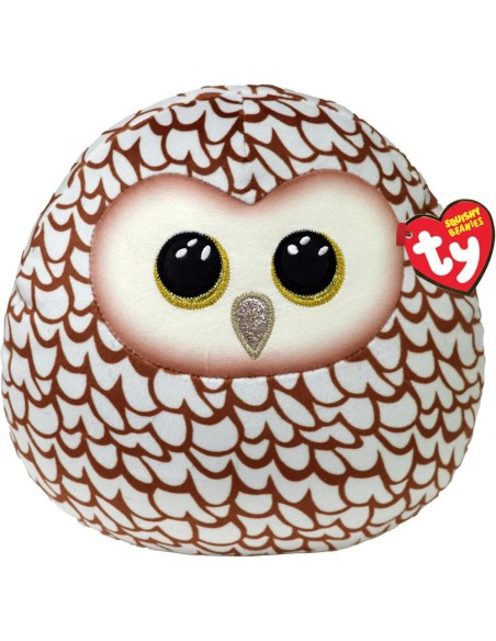 Peluche Ty Squish a Boos Small - Whoolie Chouette Peluche Ty Squish a Boos Small - Whoolie Chouette