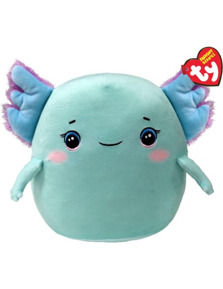 Peluche Ty Squish a Boos Small - Charlie l Axolotl Peluche Ty Squish a Boos Small - Charlie l Axolotl