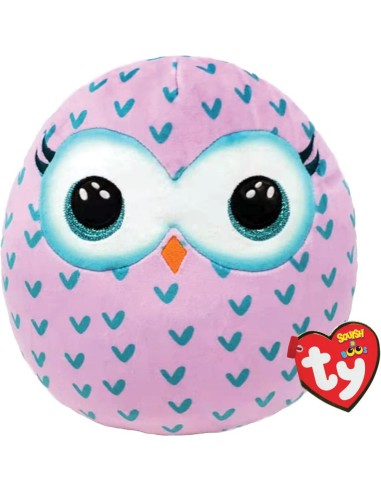 Peluche Ty Squish a Boos Medium - Winks la Chouette