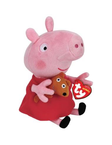 Peluche Ty Peppa pig Small - Peppa