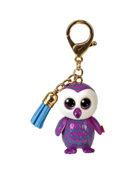 Peluche Ty Mini Boos Clip - Moonlight la Chouette Peluche Ty Mini Boos Clip - Moonlight la Chouette
