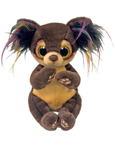 Peluche Ty Beanie Bellies Small - Toffee Chien