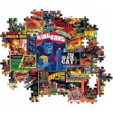 Puzzle 1000 pièces - Films Thriller Classiques - Clementoni