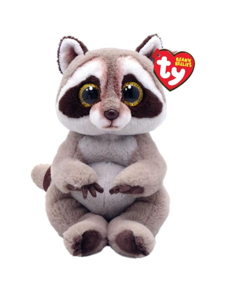 Peluche Ty Beanie Bellies Small - Petey Raton Laveur Peluche Ty Beanie Bellies Small - Petey Raton Laveur