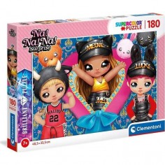 Puzzle Brillant 180 pièces - Na Na Na ! - Clementoni