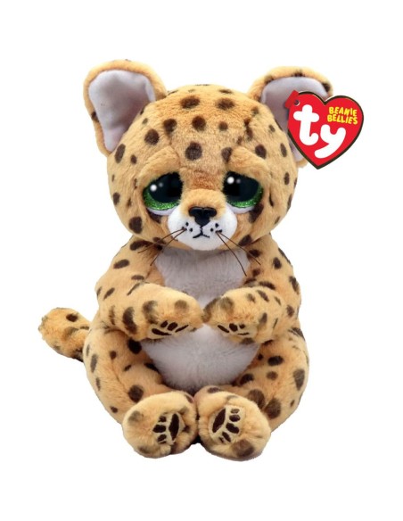 Peluche Ty Beanie Bellies Medium - Lloyd Leopard Peluche Ty Beanie Bellies Medium - Lloyd Leopard