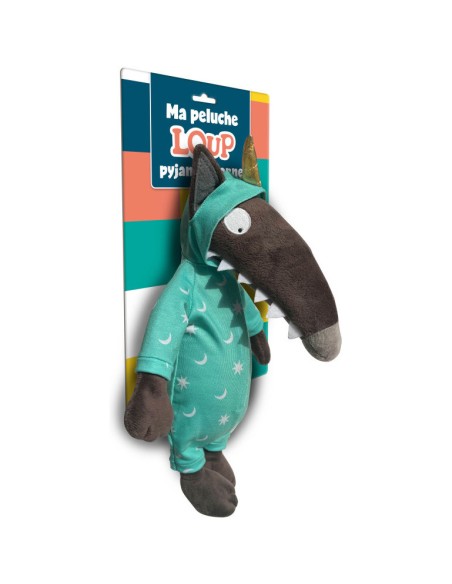 Ma peluche loup pyjama licorne - Auzou Ma peluche loup pyjama licorne - Auzou