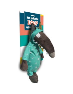 Ma peluche loup pyjama licorne - Auzou 2