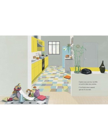 Livre L'oeil de Berk - L'école des loisirs - Moulin Roty