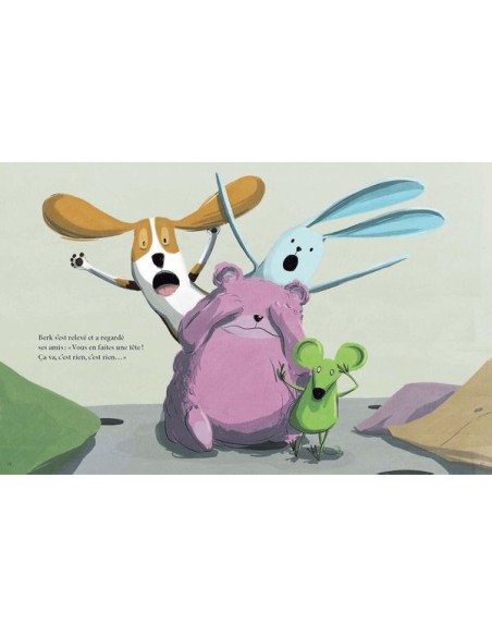 Livre L'oeil de Berk - L'école des loisirs - Moulin Roty