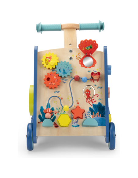 Chariot de marche d'activités Les aventures de Paulie - Moulin Roty