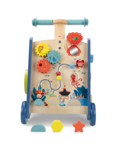 Chariot de marche d'activités Les aventures de Paulie - Moulin Roty