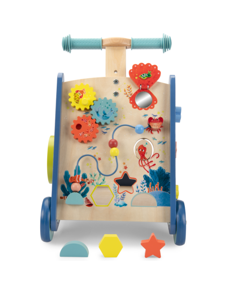 Chariot de marche d'activités Les aventures de Paulie - Moulin Roty