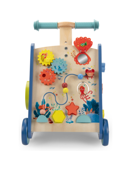 Chariot de marche d'activités Les aventures de Paulie - Moulin Roty