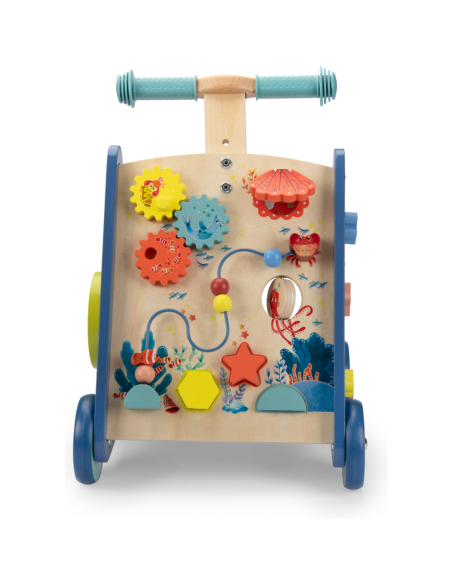 Chariot de marche d'activités Les aventures de Paulie - Moulin Roty