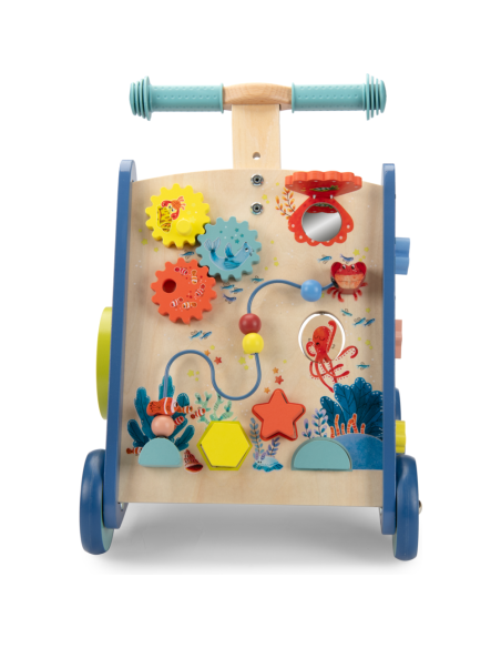 Chariot de marche d'activités Les aventures de Paulie - Moulin Roty