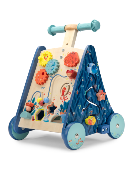 Chariot de marche d'activités Les aventures de Paulie - Moulin Roty