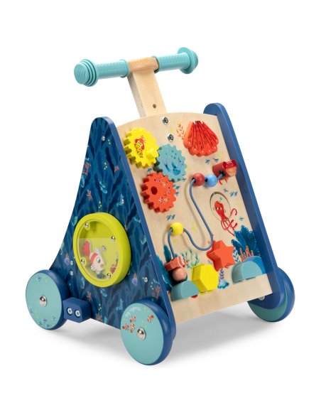 Chariot de marche d'activités Les aventures de Paulie - Moulin Roty