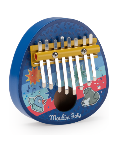 Kalimba Puce & Pilou - Instrument de musique - Moulin Roty