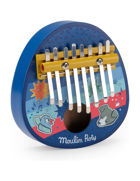 Kalimba Puce & Pilou - Instrument de musique - Moulin Roty
