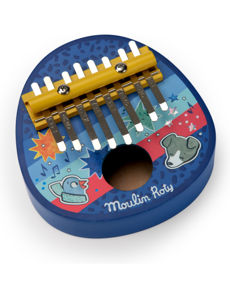 Kalimba Puce & Pilou - Instrument de musique - Moulin Roty