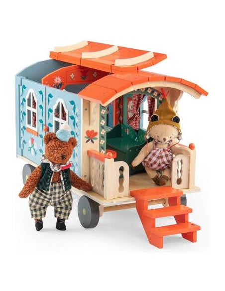 Roulotte Les Minouchkas - Les Minouchkas - Moulin Roty Roulotte Les Minouchkas - Les Minouchkas - Moulin Roty