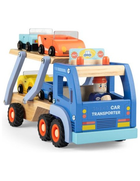 Camion de transport de voitures Avenue du Moulin - Moulin Roty