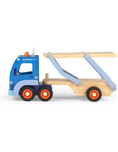 Camion de transport de voitures Avenue du Moulin - Moulin Roty