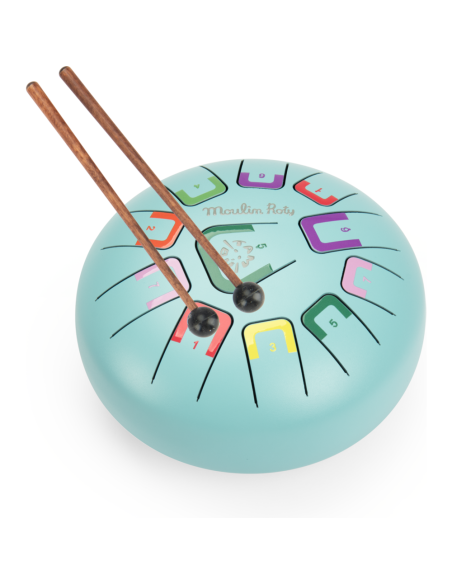 Tambour à languettes Puce & Pilou - Moulin Roty