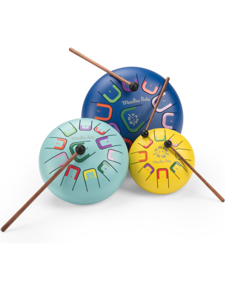 Tambour à languettes Puce & Pilou - Moulin Roty