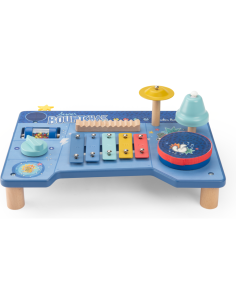 Table multi-activités musicale Puce & Pilou - Moulin Roty