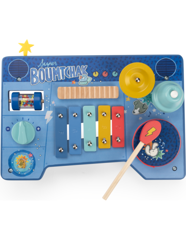 Table multi-activités musicale Puce & Pilou - Moulin Roty