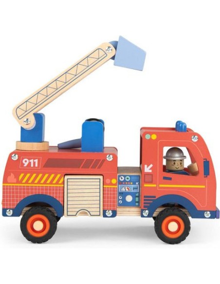 Camion de pompier Avenue du Moulin - Moulin Roty