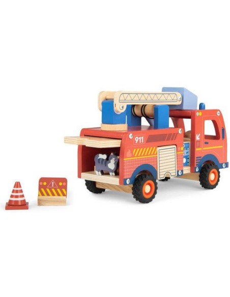 Camion de pompier Avenue du Moulin - Moulin Roty