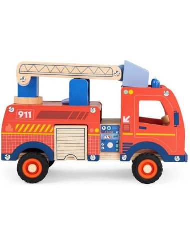 Camion de pompier Avenue du Moulin - Moulin Roty