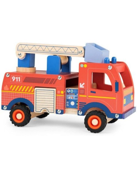 Camion de pompier Avenue du Moulin - Moulin Roty