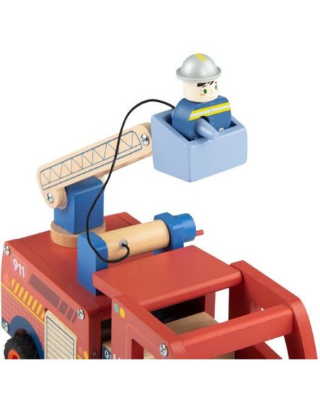 Camion de pompier Avenue du Moulin - Moulin Roty