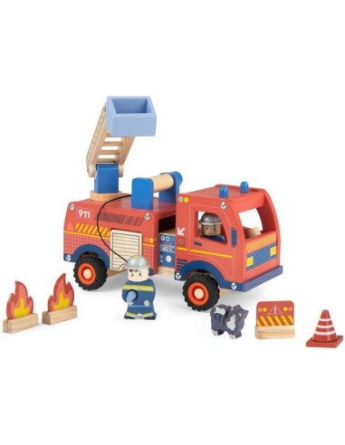 Camion de pompier Avenue du Moulin - Moulin Roty