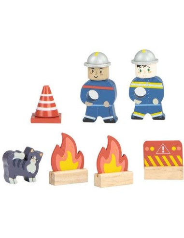 Camion de pompier Avenue du Moulin - Moulin Roty