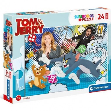 Puzzle Grande Taille - 24 pièces - Tom & Jerry - Clementoni