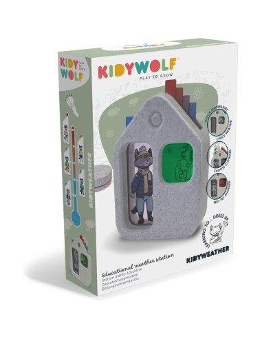 Kidyweather Station Météo blanche - Kidywolf