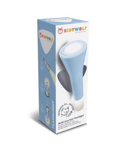 Flashlight Lampe de poche Bleu - Kidywolf