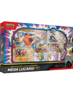 Coffret premium Figurine Méga Lucario - Pokémon