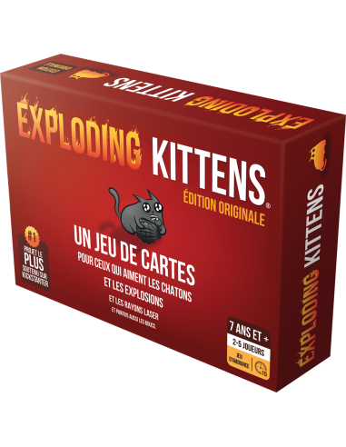 Exploding Kittens - Jeu de société - Exploding Kittens - Asmodee