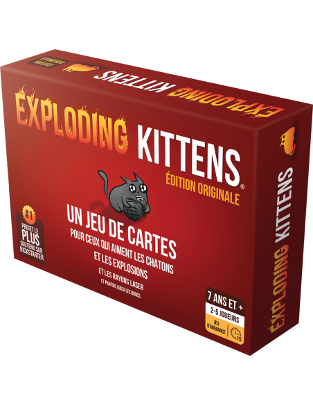 Exploding Kittens - Jeu de société - Exploding Kittens - Asmodee