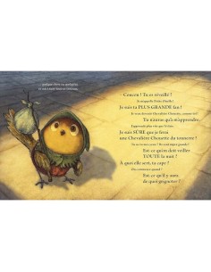 Livre Chevalier Chouette et petite oiselle - L'école des loisirs - Moulin Roty 2